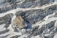 Bloc erratique glacier d'Argentière